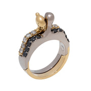 Always Together ring gold and diamonds