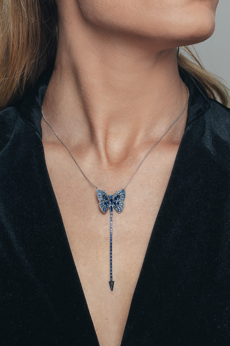 Arrow of Time necklace silver