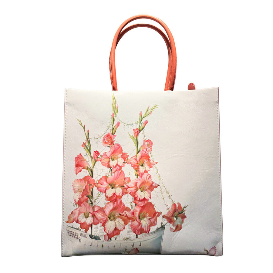 Arrival of the Flower Ship Tote Bag
