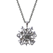 Medusa Gorgona necklace silver